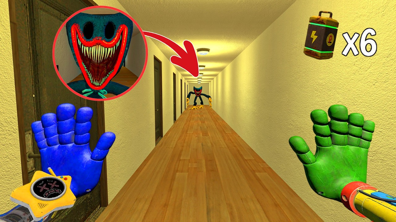 I Found HUGGY WUGGY in the Strange Place in Haunted LIMINAL HOTEL | Poppy Playtime 5 | Garry's Mod