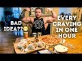 EPIC CHEAT MEAL CHALLENGE | 4500 Calories in 45 Minutes #45in45