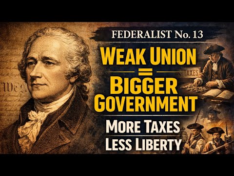 Federalist No. 13: Why a Weak Union Creates Higher Taxes—and Less Liberty