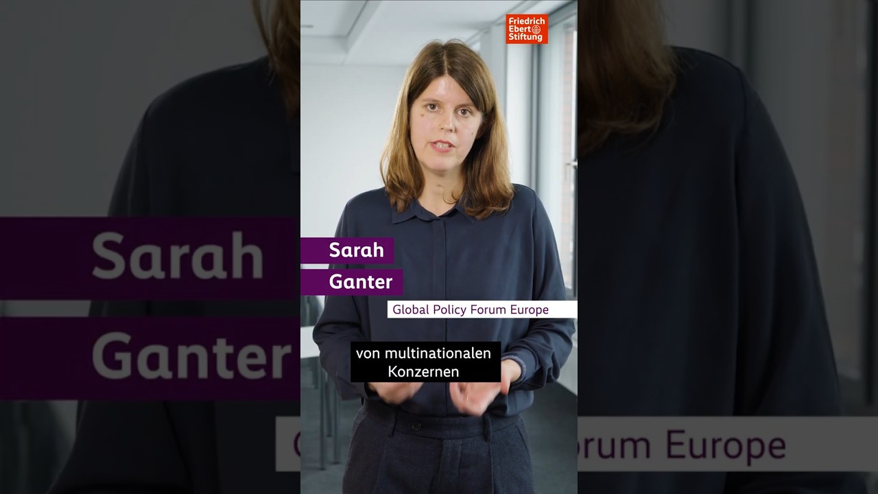 Sarah Ganter: Für ein gerechtes globales Steuersystem – jetzt!