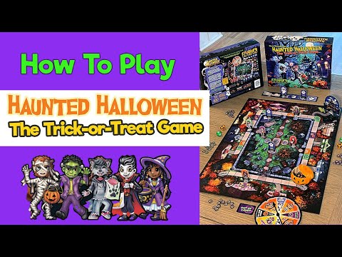 How to Play Haunted Halloween: The Trick-or-Treat Board Game