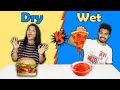 Dry Vs Wet Food Eating Challenge Dry Vs Wet Food Competition