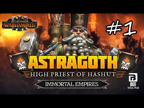 Total War: Warhammer 3 - Astragoth Ironhand - Chaos Dwarf Campaign #1 - Immortal Empires!