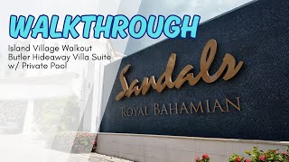 Sandals Royal Bahamian - VPS | Island Village Walkout Butler Hideaway Villa Suit