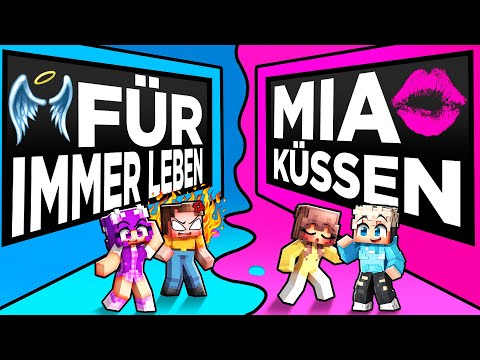 KÜSSE Mia oder LEBE FÜR IMMER in Minecraft!