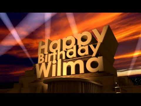 Happy Birthday Wilma