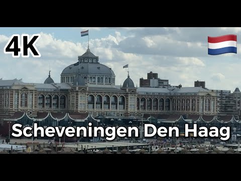 Walking Tour - Scheveningen Boulevard 🇳🇱 - The Hague #citytours #scheveningen #denhaag