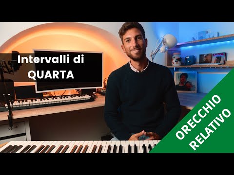 Intervallo di QUARTA - Migliora il tuo orecchio relativo