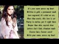 Selena Gomez - Write Your Name Karaoke ...