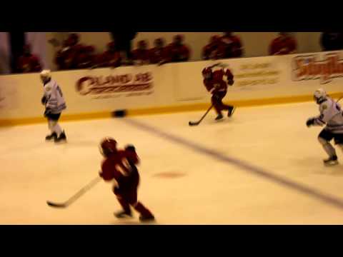 Swe Hockey Trophy - Kvartsfinal Leksand-Hedemora Anton Krigsman gör 0-1.MOV