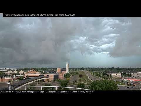 Morning squall line - 10 July 2022