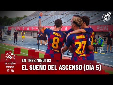 El sueño del ascenso a Segunda División B, en tres minutos (día 5)