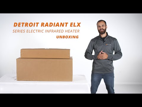 How to Unbox the Detroit Radiant ELX Heater