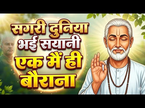 सगरी दुनिया भई सयानी एक मैं ही बौराना 🙏 Sant Kabir 📿