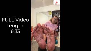 Joi Lightskin Ebony Dirty, Muddy Soles On Desk In Bedroom (6) [PREVIEW]