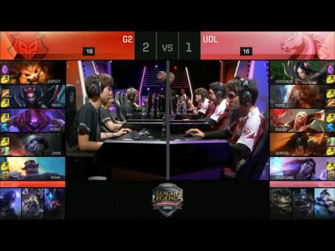 G2 vs UOL | EU LCS | 2016 SUMMER SEMIFINALS | BO5 | 4.