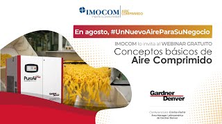 Webinar: Clases de compresores y sus aplicaciones