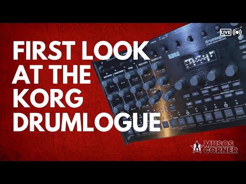 First look at the Korg Drumlogue Hybrid Drum Machine