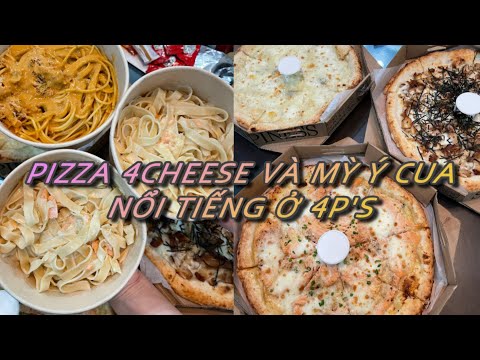 ĂN PIZZA 4P'S TIỆM PIZZA NGON VÀ ĐÔNG NHẤT SÀI GÒN || MĂM MĂM CÙNG ZỊT