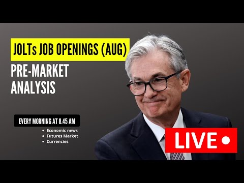 LIVE TRADING PREP - JOLTs Job Openings