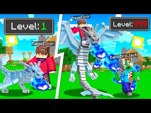 UPGRADING Our Pet ICE DRAGONS in MINECRAFT!