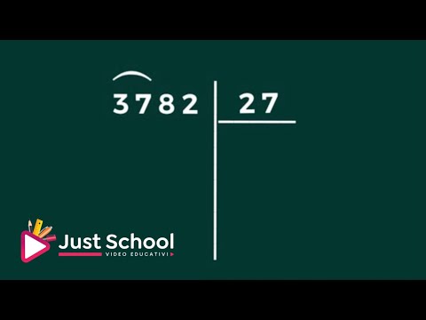 Divisioni a due cifre in colonna.