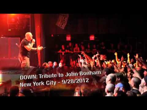 DOWN: Philip Anselmo Pays Tribute To LED ZEPPELIN's John Bonham In New York City!