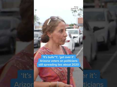 'It's bulls**t', 'get over it': Arizona voters on politicians still spreading lies about 2020