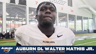 Auburn DL Walter Mathis Jr. - Fall Camp 2026, Day 8