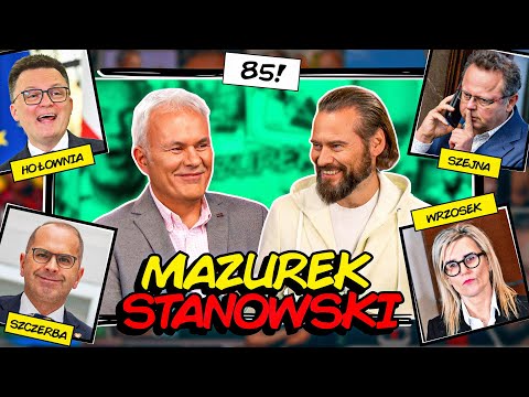MAZUREK & STANOWSKI #85: ZEGARKI SZEJNY I WRZOSEK, METRO SZCZERBY, LOG OUT HOŁOWNI