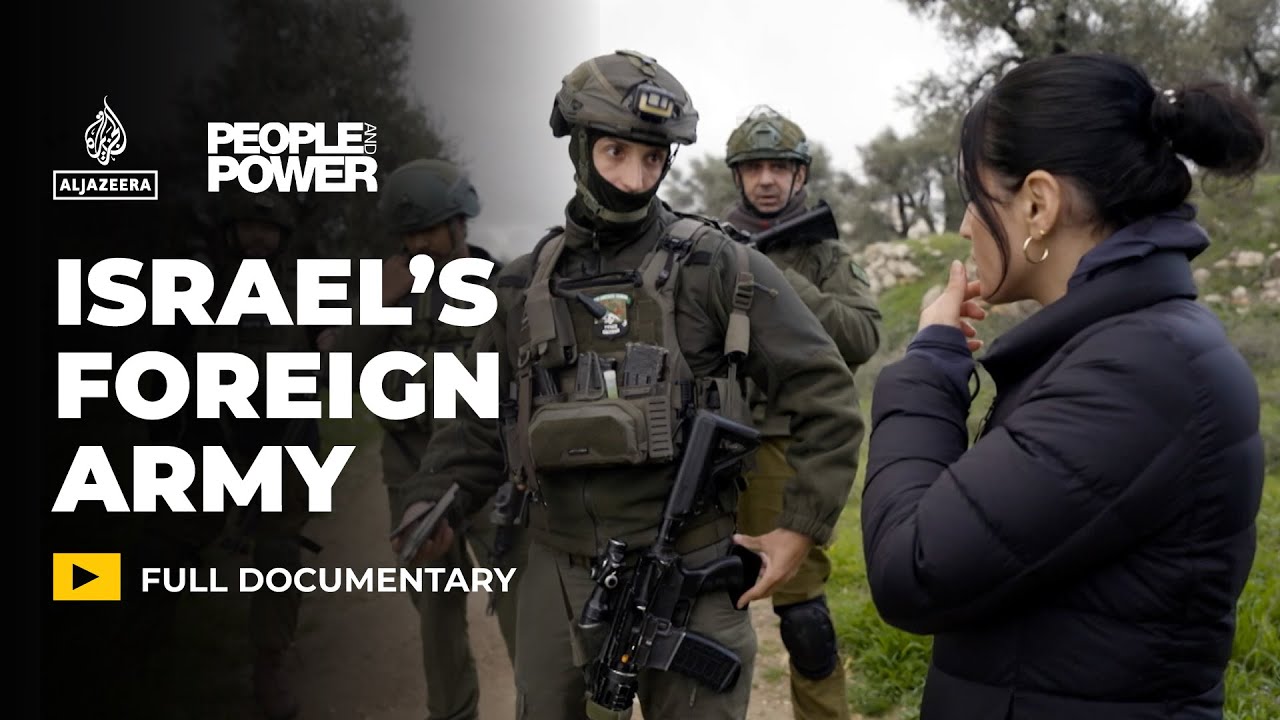 The role of US citizens in Israel's settlement & military activities | People & Power Documentary