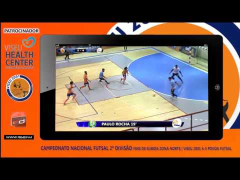 VISEU 2001 6 X 5 PÓVOA FUTSAL C