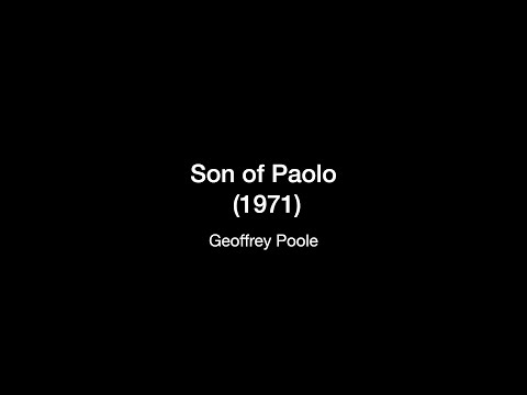 Geoffrey Poole - Son of Paolo (1971)