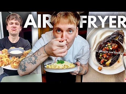 Ich teste virale Airfryer Rezepte aus 👨🏼‍🍳