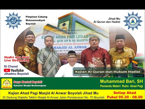 19 Maret 2023 Jihad Pagi Mu Masjid Al Anwar Kajian Ahad by Surya Mentari boyolali