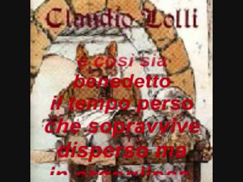CLAUDIO LOLLI - TEMPO PERSO