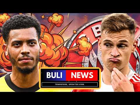 KIMMICH DRAMA & BAYERN TRANSFER-BEBEN | NMECHA vor PREMIER LEAGUE WECHSEL | Buli News