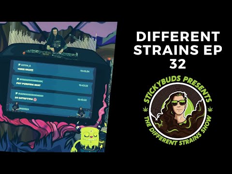 Different Strains Ep 32 - Live w/ Stickybuds - Drum n' Bass, Trap, House, Funk Mix 2021.