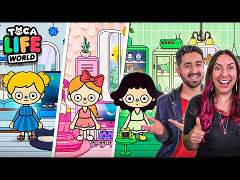 NOVO QUARTO DAS MENINAS SUPER PODEROSAS no Toca Life