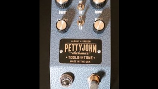 Pettyjohn Lift  Buffer/Boost/EQ Demo Video by Shawn Tubbs