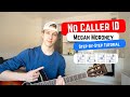 How To Play NO CALLER ID By Megan Moroney On Guitar