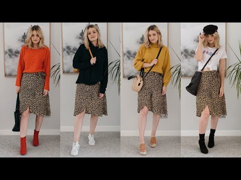 5 WAYS TO WEAR A LEOPARD PRINT SKIRT | Laura Bradshaw