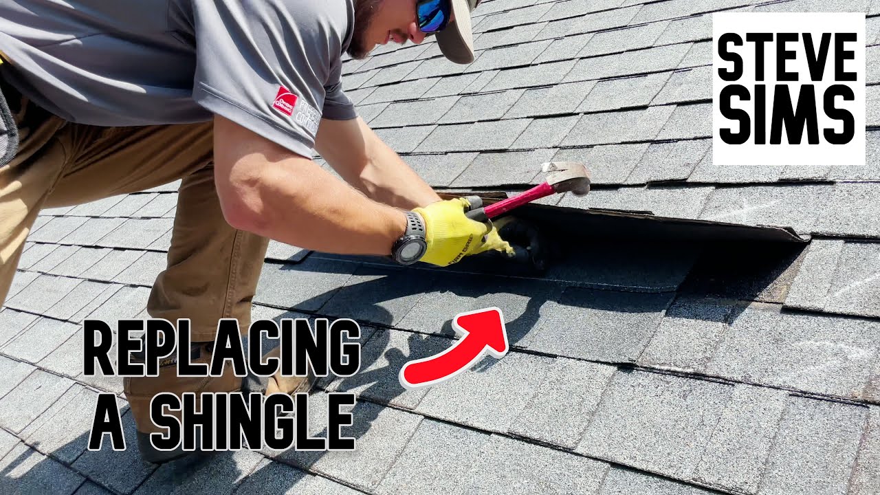 Video - How To Replace A Shingle