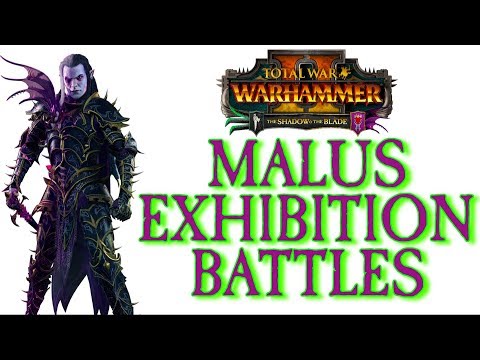 New DLC Malus Darkblade Exhibition Battles The Shadow & The Blade