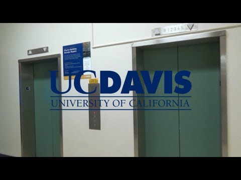 Interesting Montgomery Traction Elevators-Physics Building-UCD-Davis, CA