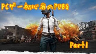 PUBG PCゲー初心者の放送 初日