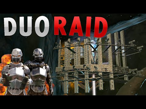 Duo Raiding A Incredibly Hidden Spot On Extinction - ARK