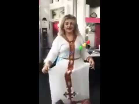 Amazing ETHIOPIAN traditional dance by white girl