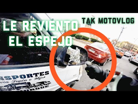 LE ROMPO EL ESPEJO N°1 , se lo merecía? TAK MOTOVLOG