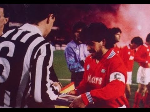 1988/89 Diego Maradona vs Juventus 0-2 (UEFA Cup QF 1st leg, Away)